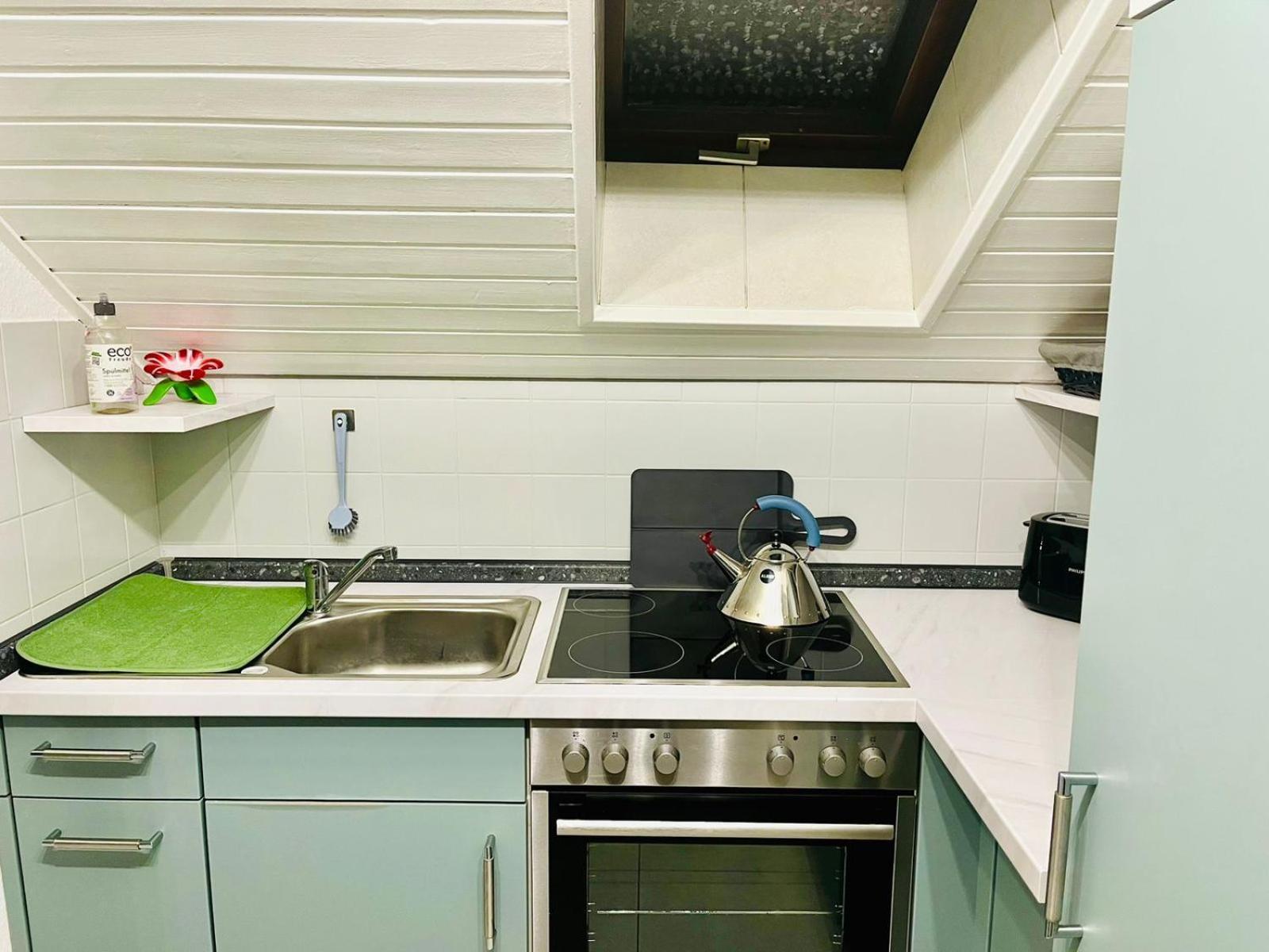 Zentrale Ferienwohnung Am Buhlschen Park In 다이데스하임 외부 사진